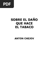 1160207258.sobre El Daño Que Hace El Tabaco. Antón Chéjov PDF