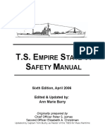 T.S. EMPIRE STATE VI Training Manual