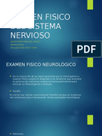Examen Fisico Del Sistema Nervioso