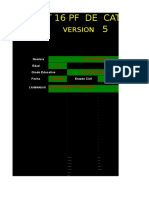 16 PF Cattell V 5