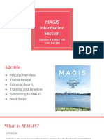 Magis Information Session 2016