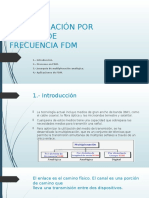 Multiplexación Por División de Frecuencia