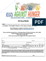 Kids Against Hunger 5k