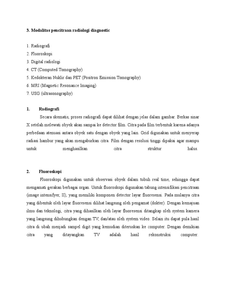 Radiologi | PDF