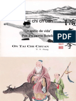 T'ai Chi Chuan. Ps. Jaime Botello Valle