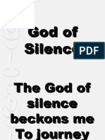 God of Silence