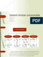 Fisika Zat Padat Ortorombik