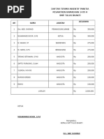 Daftar Hadir Ldks