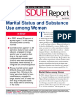 Marital Status and Substance Use Among Women: in Brief