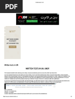 WFP - Written Test Preparation | PDF | World Food Programme | Strategic ...
