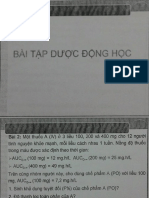 Bài Tập Dược Động Học