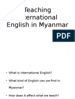 English in Myanmar (Non Branded)