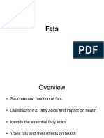 Fats Lesson Slideshow - Contains Fat by Food Breakdown