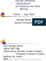 Database Indexing and Data Mining Techniques