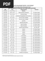 Jurists Classic Pre-bar Lectures 2017