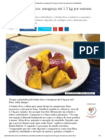 Dieta Da Batata Doce - Emagreça Até 1,5 KG Por Semana Sem Passar Fome - MdeMulher PDF