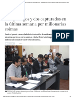 Tres Prófugos y Dos Capturados en La Última Semana Por Millonarias Coimas - Actualidad _ Ojo Público _ Las Historias Que Otros No Te Quieren Contar