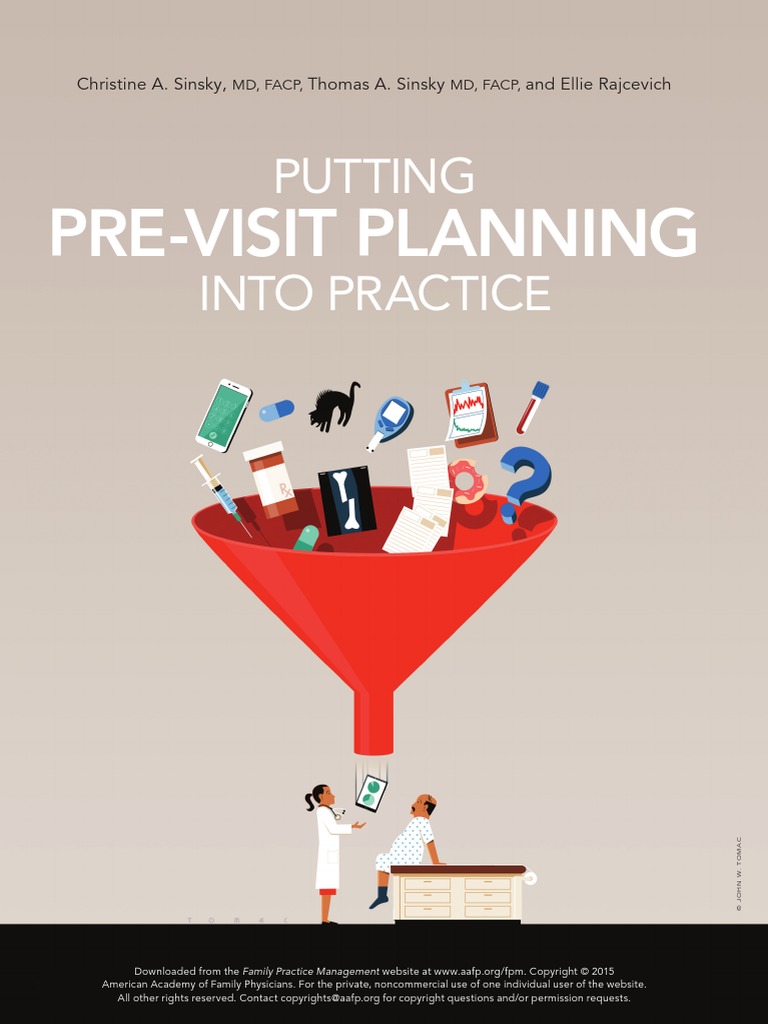 Pre Visit Planning PDF Electronic Health Record Patient