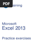 MOAC Excel 2013 Exercise Text L2 300316