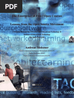 Download The Emergence of Free  Open Courses - Lessons from the Open Source Movement by Andreas Meiszner SN33852509 doc pdf