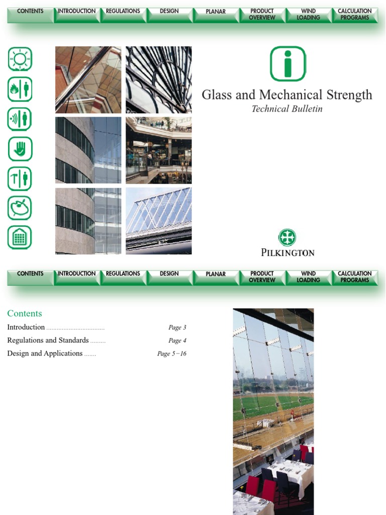 Brglassmechanicalstrengthpdf PDF | PDF | Glasses | Strength Of Materials