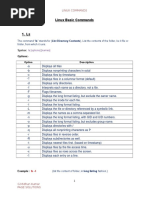 LINUX Basic Commands