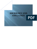 EFN 815 - Sociology and Othe Social Sciences