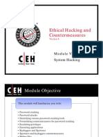 CEH Module 07: System Hacking