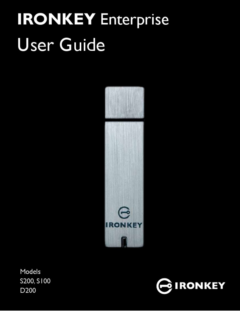 IronKey Enterprise User Guide PDF Password Proxy Server