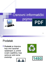 Osnovni Informatički Pojmovi