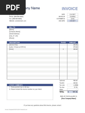 Invoice-template