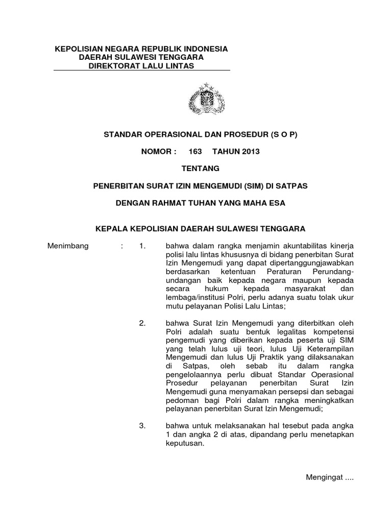 Cara Mendapatkan Surat Keterangan Lulus Uji Keterampilan Simulator Kumpulan Surat Penting