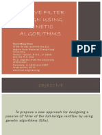Passive Filter Design Using Genetic Algorithms PDF
