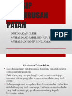 Disediakan Oleh: Muhammad Fabil Bin Abu Hassan Muhamad Hanif Bin Mamat