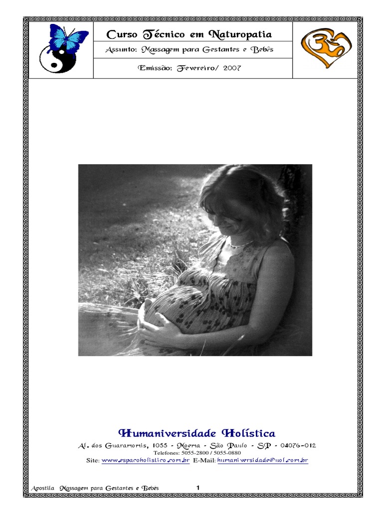 Massagem para Gestantes e Bebês: Guia Completo | PDF | Gravidez ...