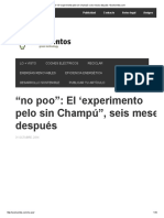 _no Poo__ El 'Experimento Pelo Sin Champú_, Seis Meses Después _ EcoInventos