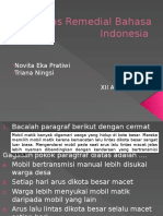 Tugas Remedial Bahasa Indonesia