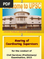 PPT for Training on UPSC Exam Conduction