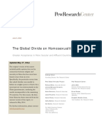 Pew Global Attitudes Homosexuality Report REVISED MAY 27 2014