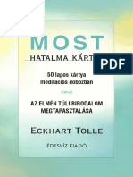 Eckhart Tolle - MOST HATALMA KÁRTYA