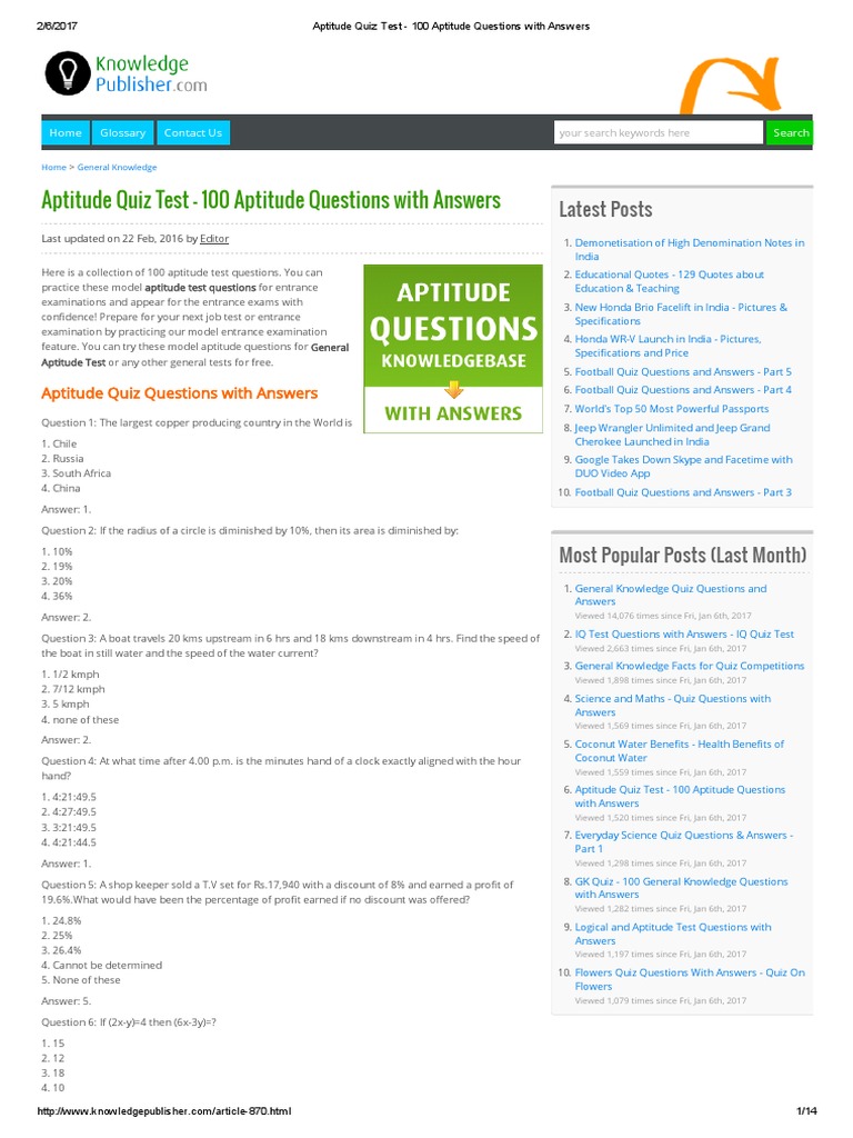 aptitude-quiz-test-100-aptitude-questions-with-answers-odds-test-assessment