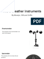 Moralynwill and Griffin 6 Weather Instruments
