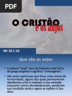 O Cristão e Os Anjos