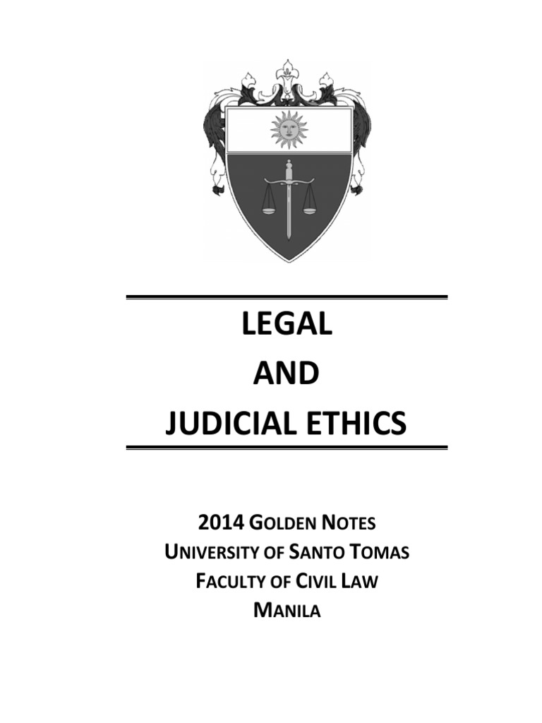Golden Notes Legal Ethics | PDF | Lawyer | Practice Of Law