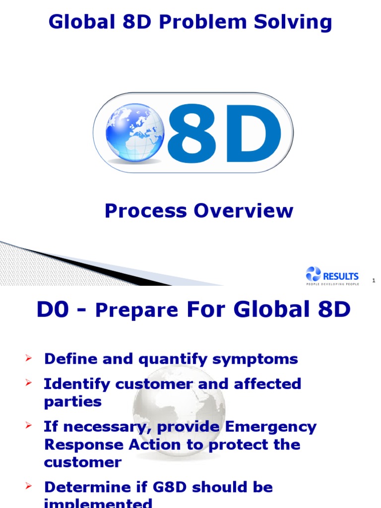 Global 8D Problem Solving Steps | PDF | Cognition | Business