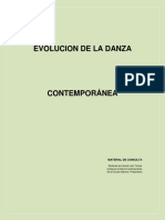 Evolucion de La Danza Contemporanea