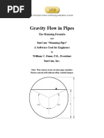 Gravity Flow in Pipes PDF