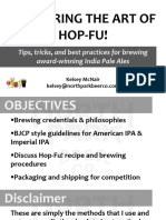 Mastering the Art of Hop-Fu! IPA Brewing