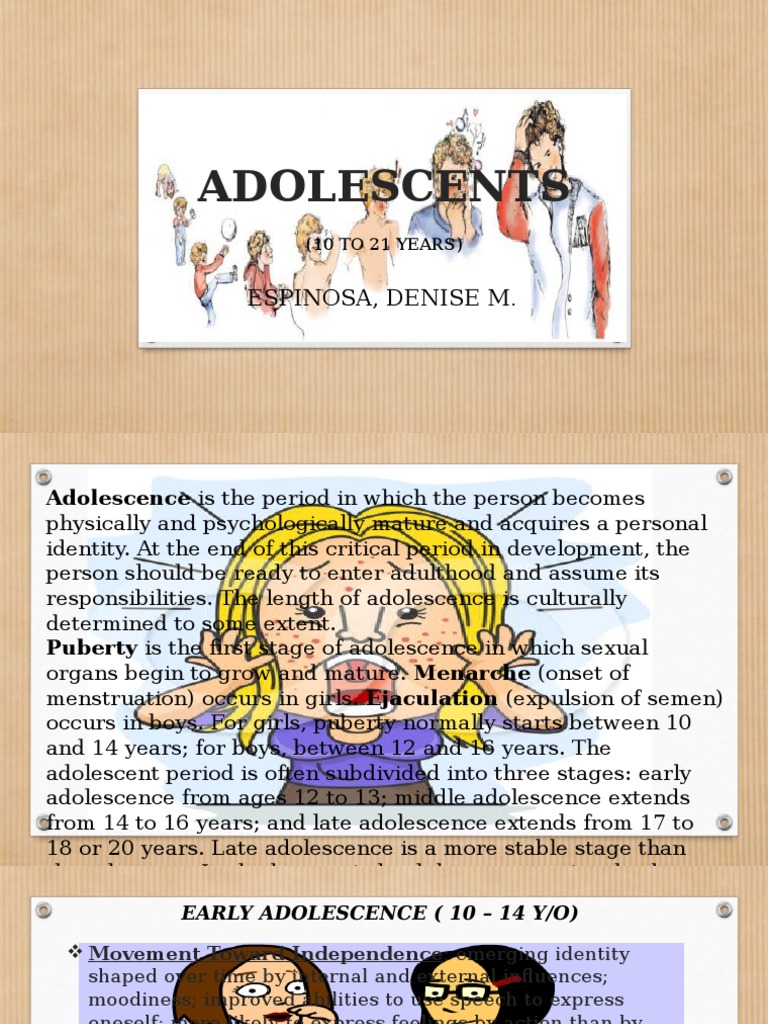 Understanding Adolescent Development | PDF | Puberty | Adolescence
