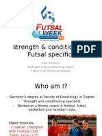 FUTSALStrenght and Conditioning